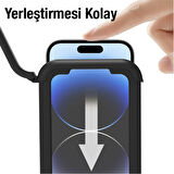 Forza 250 için Darbe emici ip68 su geçirmez motosiklet telefon tutucu titreşim önleme