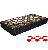 Klasik Sedef İşlemeli Tavla Model 1