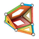 0377 Renkli Manyetik Zeka Oyunu 35 Parça -Sunman