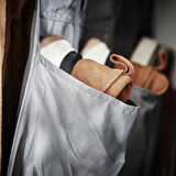 Ayakkabı düzenleyici, koyu gri, 16 cepli