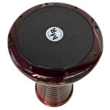 DÖKÜM DARBUKA DESENLİ BORDO DDDWRD