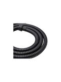Spiral Duş Hortumu Paslanmaz 150 Cm Siyah