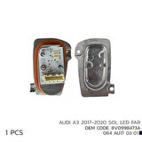 AUDI A3 2017-2020 SOL LED FAR MODÜL 850998473A 850998473A