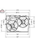 FAN MOTORU DAVLUMBAZ DUCATO 2,3 14