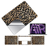 Macbook pro 13 inç 2022 M2 için 360 kaplama koruma sticker çizilmez film kaplama LEOPAR