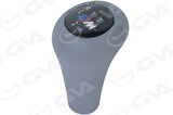 VİTES TOPUZU BMW M POWER 5 VİTES IŞIKLI E30 E34 E36 E39 E46 E60 E90 E92 GRİ DERİ 25112231550G