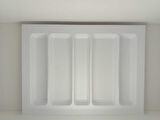65x49 Cm. Beyaz Kaşıklık Ve Kepçelik 2'li Set (59X41 CM'E KADAR KESİLEBİLİR)