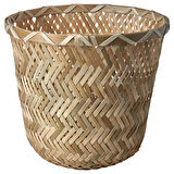 Bambu saksı, bambu, 15 cm