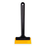 Uzun Saplı Silikon Çekçek Ragle Cam Filmi Çekme Uygulama Aparatı 80A 13x33cm Siyah Sarı