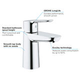 Grohe 23330000 S Boyut Bauedge Tek Kumandalı Lavabo Bataryası