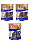 8in1 Delights Beef Spirals Biftekli Burgu Ödül 6 Lı X 3 Adet