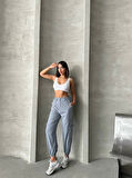 Jogger lastik paça pantolon