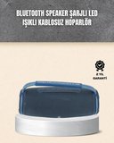 Hafif Ve Dayanıklı Renkli Işıklı Taşınabilir Müzik Hoparlörü