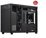 ASUS PRIME AP201 MESH MICRO ATX TEMPERLİ CAM ALET GEREKTİRMEYEN YAN PANELLER VE TOZ FİLTRELİ IZGARAYA SAHİP 360 MM SOĞUTUCU 338 MM UZUNLUĞA KADAR EKRAN KARTI VE STANDART ATX PSU DESTEKLİ 33 LİTRE HACİMLİ MICRO ATX KASA