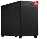 ASUS PRIME AP201 MESH MICRO ATX TEMPERLİ CAM ALET GEREKTİRMEYEN YAN PANELLER VE TOZ FİLTRELİ IZGARAYA SAHİP 360 MM SOĞUTUCU 338 MM UZUNLUĞA KADAR EKRAN KARTI VE STANDART ATX PSU DESTEKLİ 33 LİTRE HACİMLİ MICRO ATX KASA