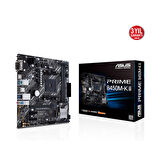 Asus B450M-K II AMD B450 AM4 DDR4 4400 MHz Masaüstü Anakart