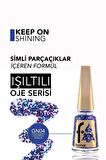 Flormar Glitter Yarı Transparan & Parlak Bitişli Simli Oje