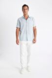 DeFacto Regular Fit Yazlık Polo Yaka Basic Düz Kısa Kollu Gömlek D4497AX24SMTR284