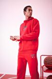 DeFactoFit NBA Chicago Bulls Standart Fit Kapüşonlu Cepli Sweatshirt B3884AX24SPBR244