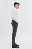 Regular Fit Jean Martin Yüksek Bel Standart Kesim Esnek Kot Pantolon C336