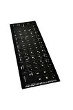 90 Adet Türkçe F Klavye Etiketi Laptop Pc Sticker Kaliteli PvcKeyboard Sticker PVC Harf Çıkartmaları