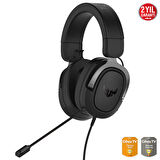 ASUS TUF GAMING H3 7.1 GUN METAL OYUNCU KULAKLIGI PC MAC PS4 NINTENDO SWITCH MOBIL XBOX ONE UYUMLU