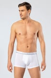Cacharel Erkek Likrali Boxer 1317/Beyaz