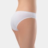 Türen Kadin Likrali  2'li Pamuklu Bikini Külot 230/Beyaz