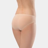 Türen Kadin Beli Lastikli Likrali 2'li Pamuklu Bikini Külot 955/Ten