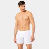 Cacharel Erkek Likrali Uzun Boxer (Bel Bantli) 1336/Beyaz