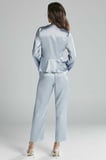 Pierre Cardin 6'lı Midi Gecelik Sabahlık Gelin Çeyiz Set 6335 Mist