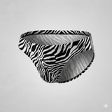 Doreanse Zebra Desen Erkek Slip Külot 1345
