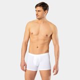 Cacharel Erkek Likrali Boxer 1335/Beyaz