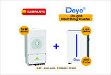 DEYE 5 KW On-Grid Hibrit Monofaze Paketi LV (48V)