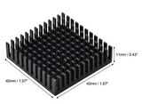 Alüminyum Soğutucu Heatsink 40x40 Peltier Uyumlu