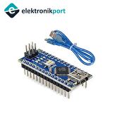 Arduino Nano V3.0 SMD CH340 Chip (USB Kablo Hediye)