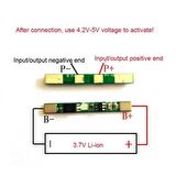 1S 3A 3.7V BMS Koruma Kartı Lityum Batarya 18650 Li-ion Lipo Protection Module