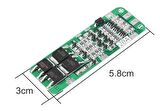 3S 20A 12,6V BMS Koruma Kartı Lityum Batarya 18650 Li-ion Lipo Protection Module