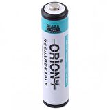Orion 1.2V 1000mAh Ni-Mh AAA Şarj Edilebilir İnce Kalem Pil 2'Li Paket