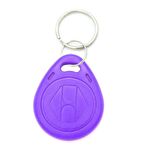 RFID Tekrar Yazılabilir Keyfob Mor 125 Khz EM4305 T5577 Anahtarlık Göstergeç Writable Tag