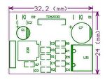 TDA2030A 18W Anfi Kiti 6‐12V  Ses Yükseltici Digital Amplifier Board