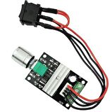 DC Motor Sürücü Dimmer + PWM Motor Hız Kontrol 6V 12V 24V 3A 80W: