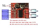 Mini L298N Çift Motor Sürücüsü (H Bridge Motor Driver)
