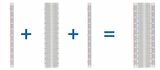 Breadboard 830 pin 16.5x5.5 cm