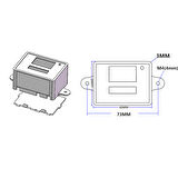 XH-W3001 220V AC Dijital Termostat (Sıcaklık Kontrol Devresi)
