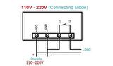 W3230 220V AC Dijital sıcaklık kontrol cihazı LED Ekran Termostat W3230