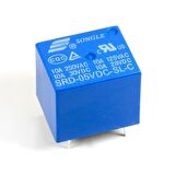 Songle 5V 10A Küp Röle Kare Röle Tek Kontak