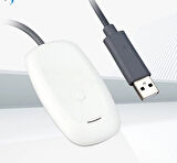 XBOX 360 + PC laptop uyumlu Kablosuz Wireless Gamepad USB denetleyicisi Joystick PC alıcılı