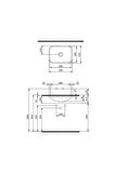 Scala Tezgahaltı Lavabo 55 Cm Mat Yasemin 1006-007-0125