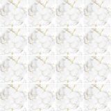 DecoHandy  Pvc Yer Karosu 30x30cm 4'lü Paket - Mermer Desenli Beyaz  0,36m2